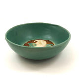 1940s San José Mission Pottery Calla Lily Bowl