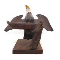 C. 1920s Folk Art Eagle by Everett Pratt, Freeport, Maine
