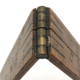 Stanley Boxwood and Brass 24 Inch Folding Ruler