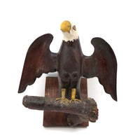C. 1920s Folk Art Eagle by Everett Pratt, Freeport, Maine