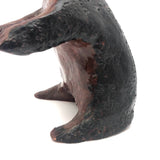 Charming (and Heavy!) Handmade Clay Bear Sculpture