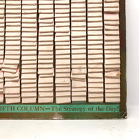 Smash The Fifth Column, WW2 Pull Tab Lottery Type Game