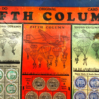Smash The Fifth Column, WW2 Pull Tab Lottery Type Game