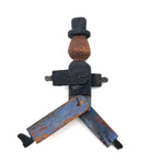 Smiling Old Jointed Clothes Pin Man