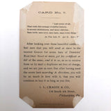 Weird and Wonderful Dobbins Soap Victorian Trade Card