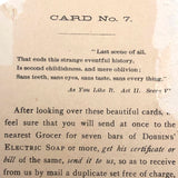 Weird and Wonderful Dobbins Soap Victorian Trade Card