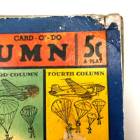 Smash The Fifth Column, WW2 Pull Tab Lottery Type Game