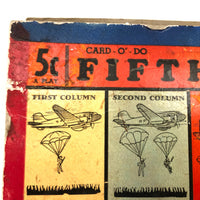 Smash The Fifth Column, WW2 Pull Tab Lottery Type Game