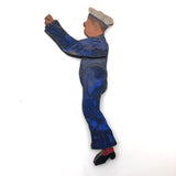 Funny Painted Wooden Jointed Sailor