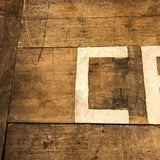 CRAF-T SUPPLIES Hand-Painted Sign on Old Breadboard