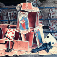 Galerie Michelle Boulet Paris "Le Jeu" Vintage Exhibition Poster, 1997