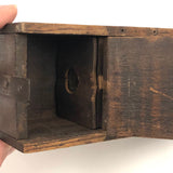 Terrific Old Handmade Three Compartment Bee Box