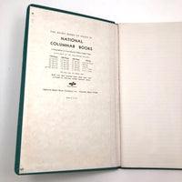 Unused Great Looking D.E. Ledger Hardcover Ledger Book with Alpha Index