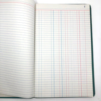 Unused Great Looking D.E. Ledger Hardcover Ledger Book with Alpha Index