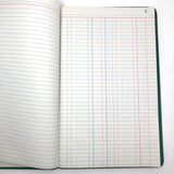 Unused Great Looking D.E. Ledger Hardcover Ledger Book with Alpha Index
