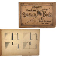 SOLD Agnes Raiche's Completed Krone's 1882 Primary Course Drawing Book