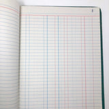 Unused Great Looking D.E. Ledger Hardcover Ledger Book with Alpha Index