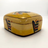 Lacquer Box with Fantastical Creature Handmade in Kashmir, India