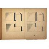 SOLD Agnes Raiche's Completed Krone's 1882 Primary Course Drawing Book