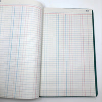 Unused Great Looking D.E. Ledger Hardcover Ledger Book with Alpha Index