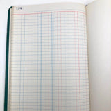 Unused Great Looking D.E. Ledger Hardcover Ledger Book with Alpha Index