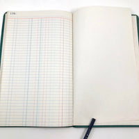 Unused Great Looking D.E. Ledger Hardcover Ledger Book with Alpha Index