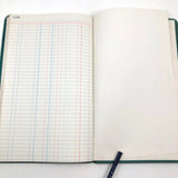 Unused Great Looking D.E. Ledger Hardcover Ledger Book with Alpha Index