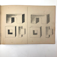 SOLD Agnes Raiche's Completed Krone's 1882 Primary Course Drawing Book