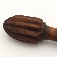 Turned and Carved Antique Citrus Reamer