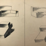 SOLD Agnes Raiche's Completed Krone's 1882 Primary Course Drawing Book