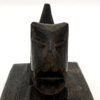 Carved Wood Foo Dog Chop or Stamp