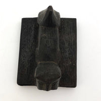 Carved Wood Foo Dog Chop or Stamp