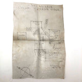 Hand-drawn Map of the North Branch Mines, Garrett County Maryland, c. 1870