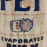 Folk Art Painted PET Can Pierced by Can Opener