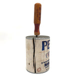 Folk Art Painted PET Can Pierced by Can Opener