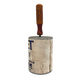 Folk Art Painted PET Can Pierced by Can Opener