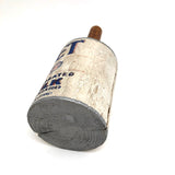 Folk Art Painted PET Can Pierced by Can Opener