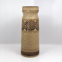 Tall Pottery Craft California Mid-Century Stoneware Vase