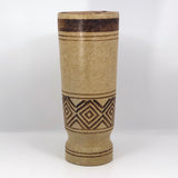 Tall Pottery Craft California Mid-Century Stoneware Vase