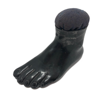Curious Foot Shaped Old Metal Pin Cushion