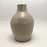 Studio Pottery Budvase With Pink Iris