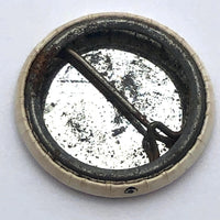 Keith Haring "Two Figures" Original Vintage Pinback Button, Mid 1980s