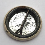 Keith Haring "Two Figures" Original Vintage Pinback Button, Mid 1980s