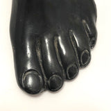 Curious Foot Shaped Old Metal Pin Cushion