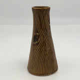 Ceramic Vase With Trompe l'Oeil Bark Pattern