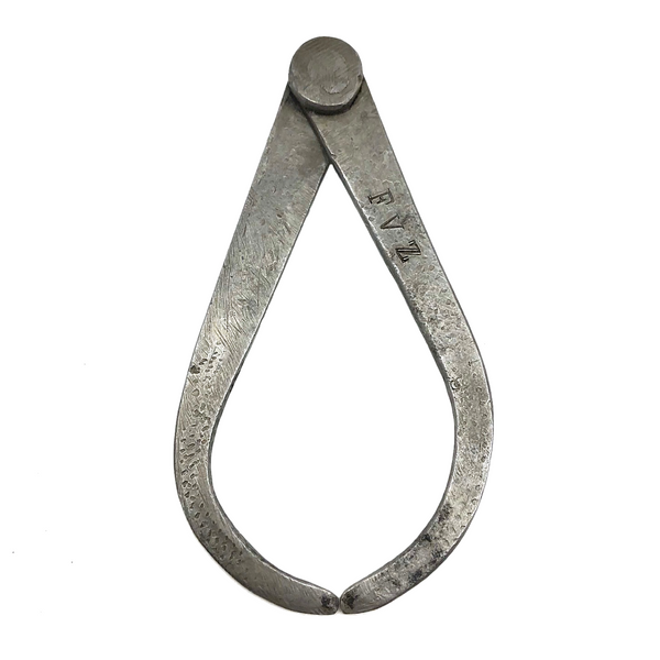 Double Monogrammed Antique Calipers