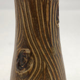 Ceramic Vase With Trompe l'Oeil Bark Pattern