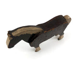 Old Painted Wooden Horse and Cow!