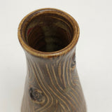 Ceramic Vase With Trompe l'Oeil Bark Pattern