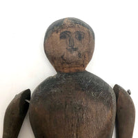 Wonderful Old Carved, Articulated Wooden Dancing Doll